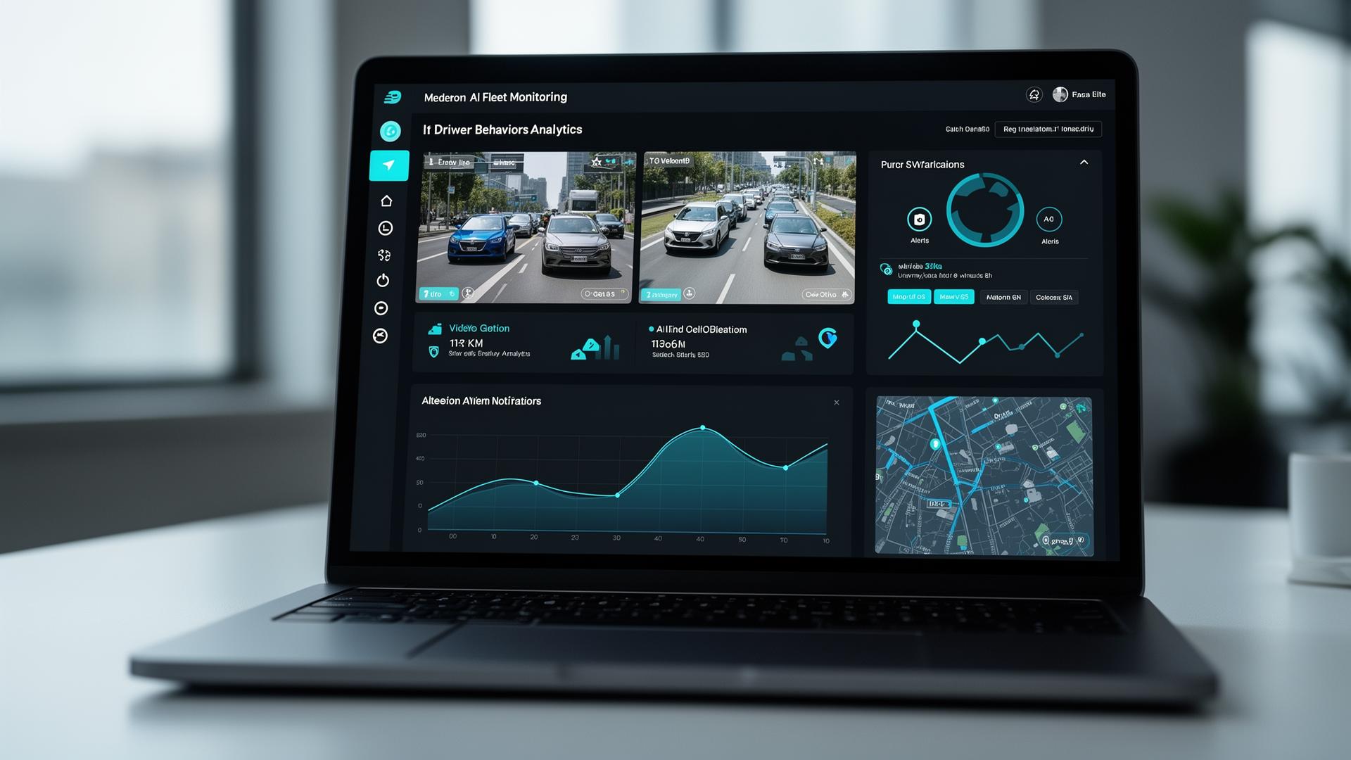 AI fleet monitoring dashboard