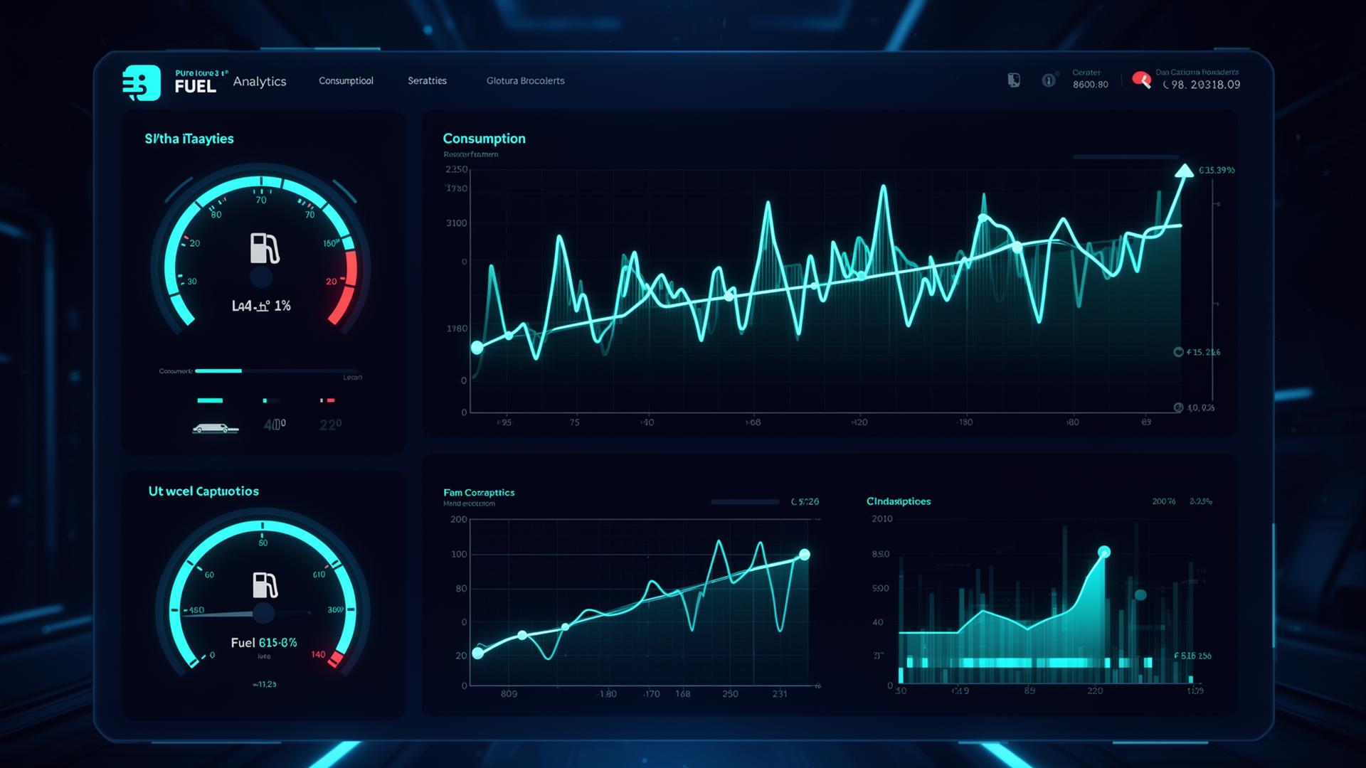 Real-time fuel analytics dashboard