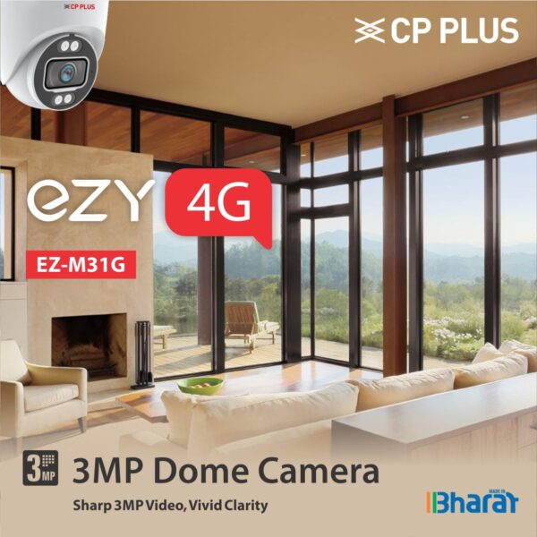 CP PLUS EZ-M31G 3MP Dome Camera - Image 6