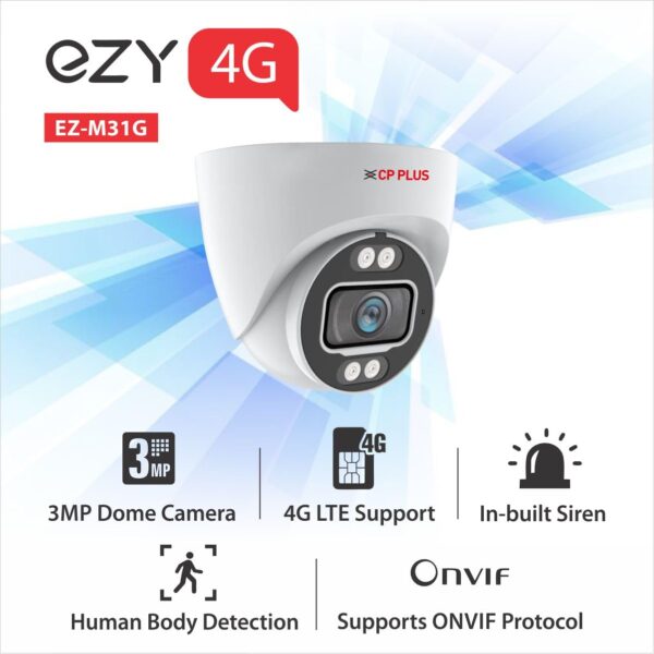 CP PLUS EZ-M31G 3MP Dome Camera - Image 7