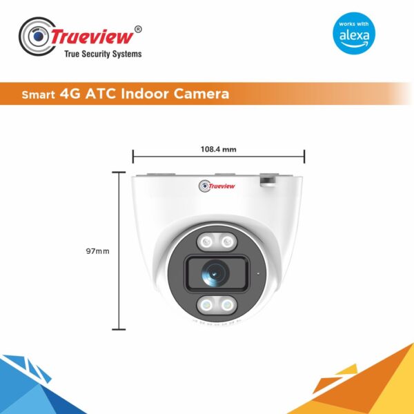 Trueview 3MP 4G T18185 Dome All Time Color Camera - Image 3