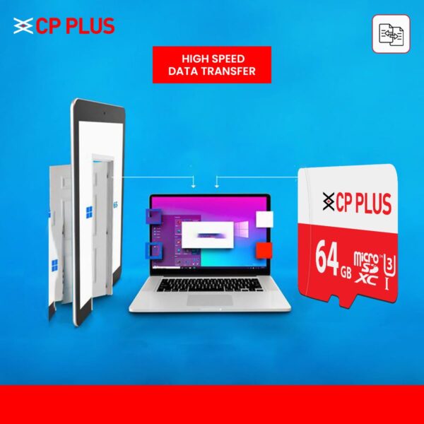 CP PLUS 64GB MICRO SD CARD - Image 3