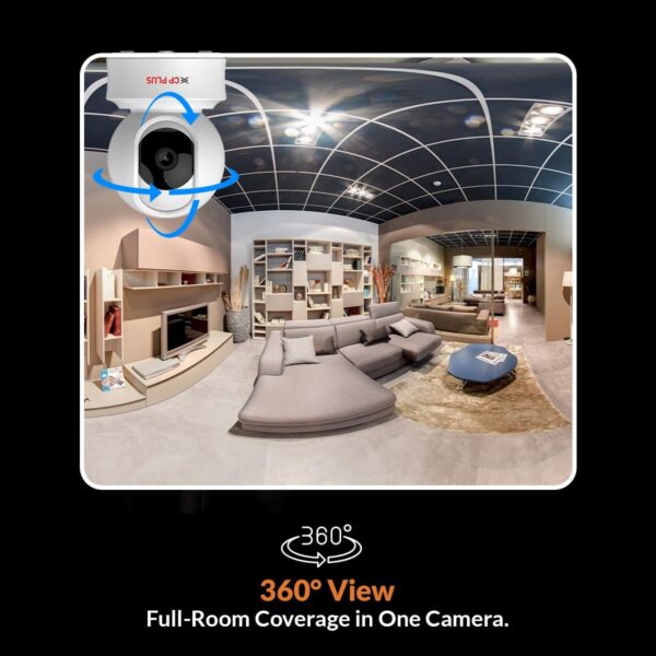 CP PLUS CP-E31Q 3MP Wifi Smart CCTV Camera - Image 5