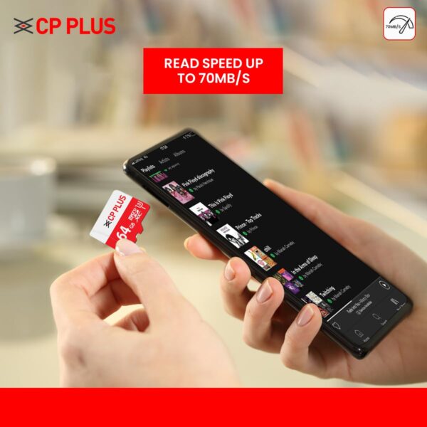 CP PLUS 64GB MICRO SD CARD - Image 5