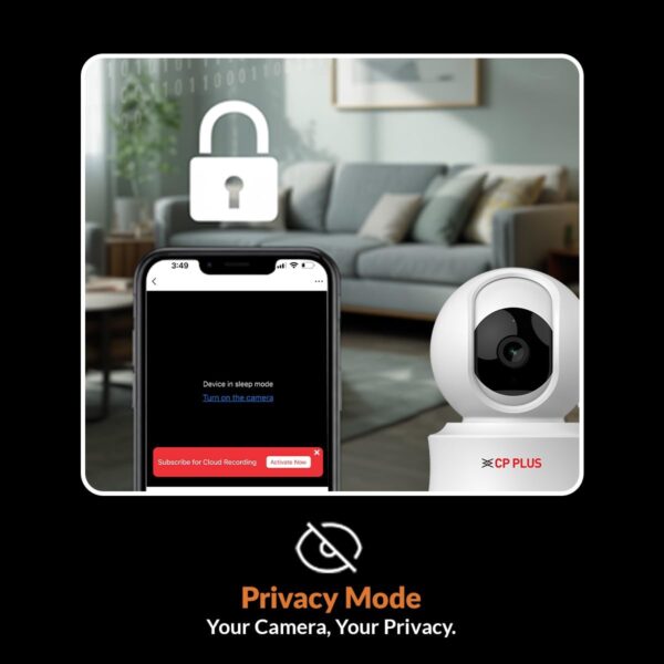 CP PLUS CP-E31Q 3MP Wifi Smart CCTV Camera - Image 7